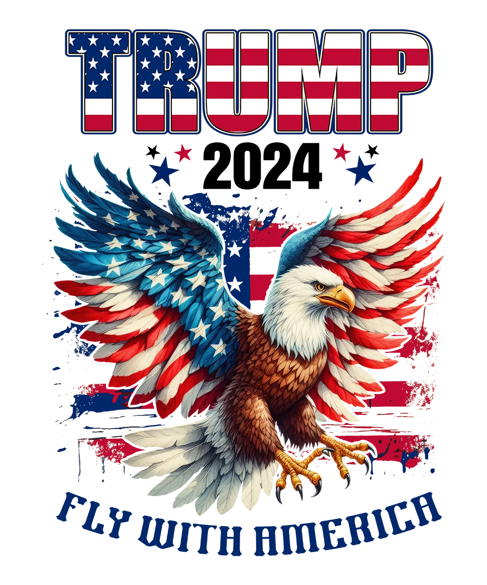 Fly With America - Donald Trump - DTF Transfer