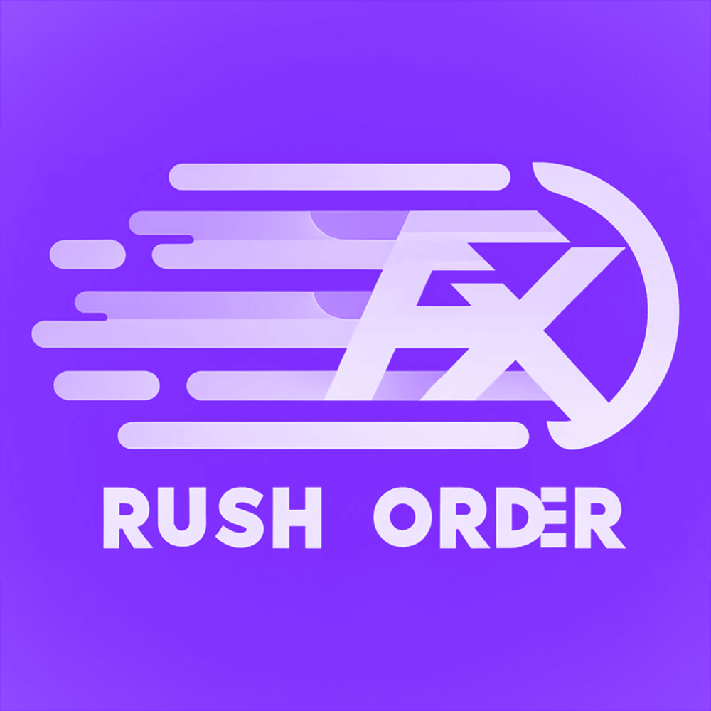 Same Day Rush Order (Please submit by 12pm PST)