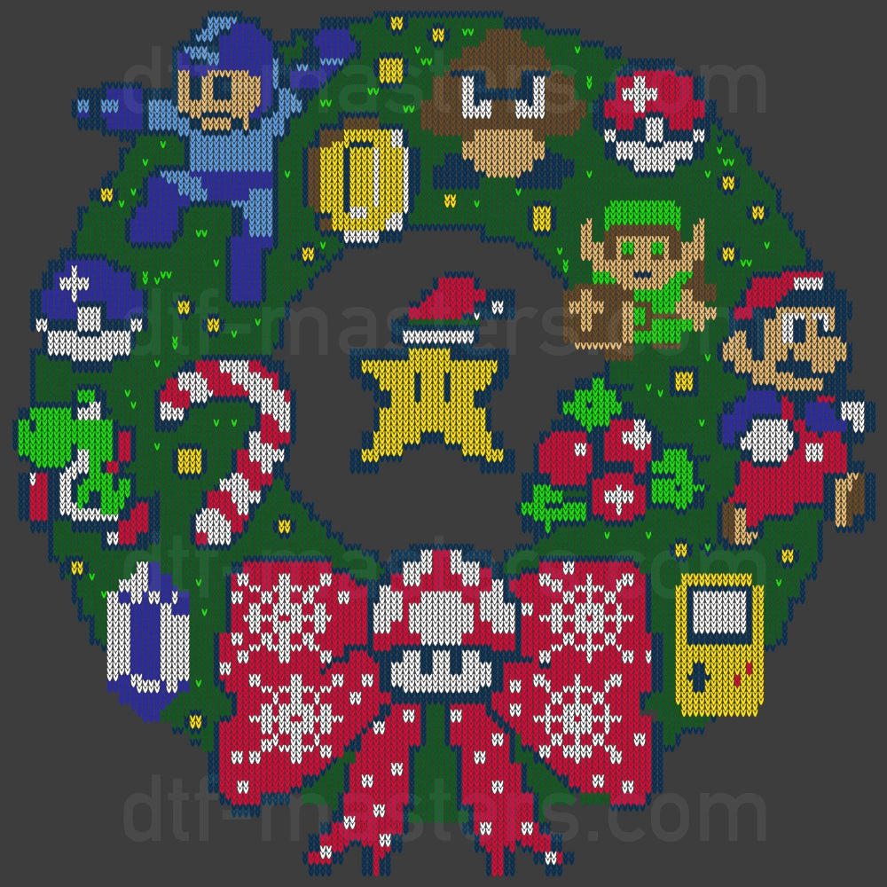 Mario Christmas Ugly Sweater