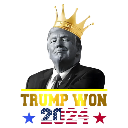Trump Won 2024 - Donald Trump - DTF Transfer