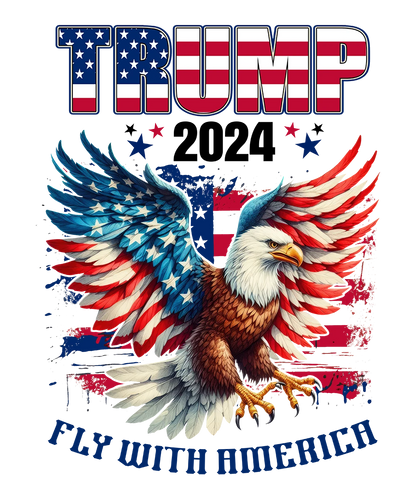 Fly With America - Donald Trump - DTF Transfer