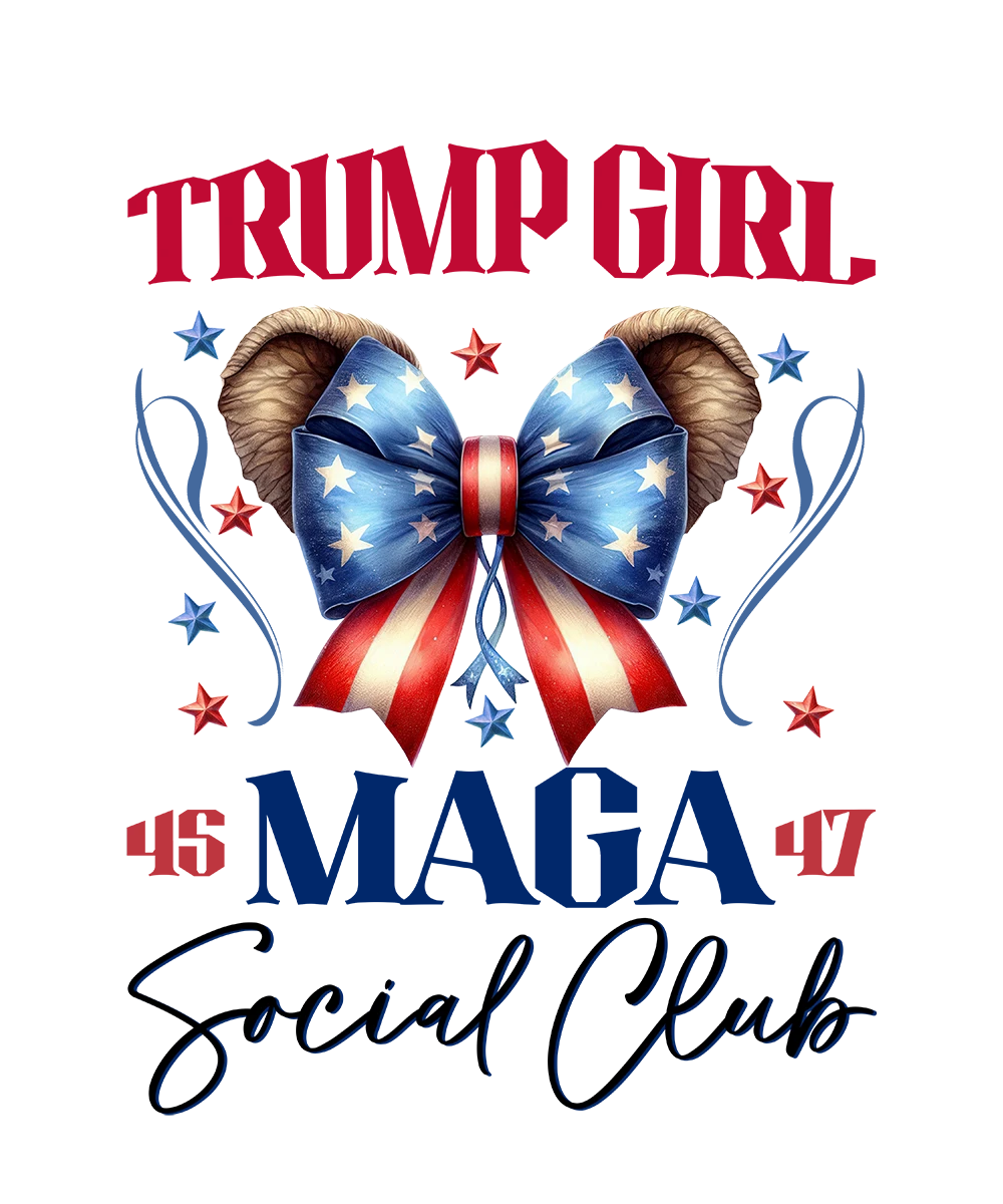 45 47 Maga Social Club - Donald Trump - DTF Transfer