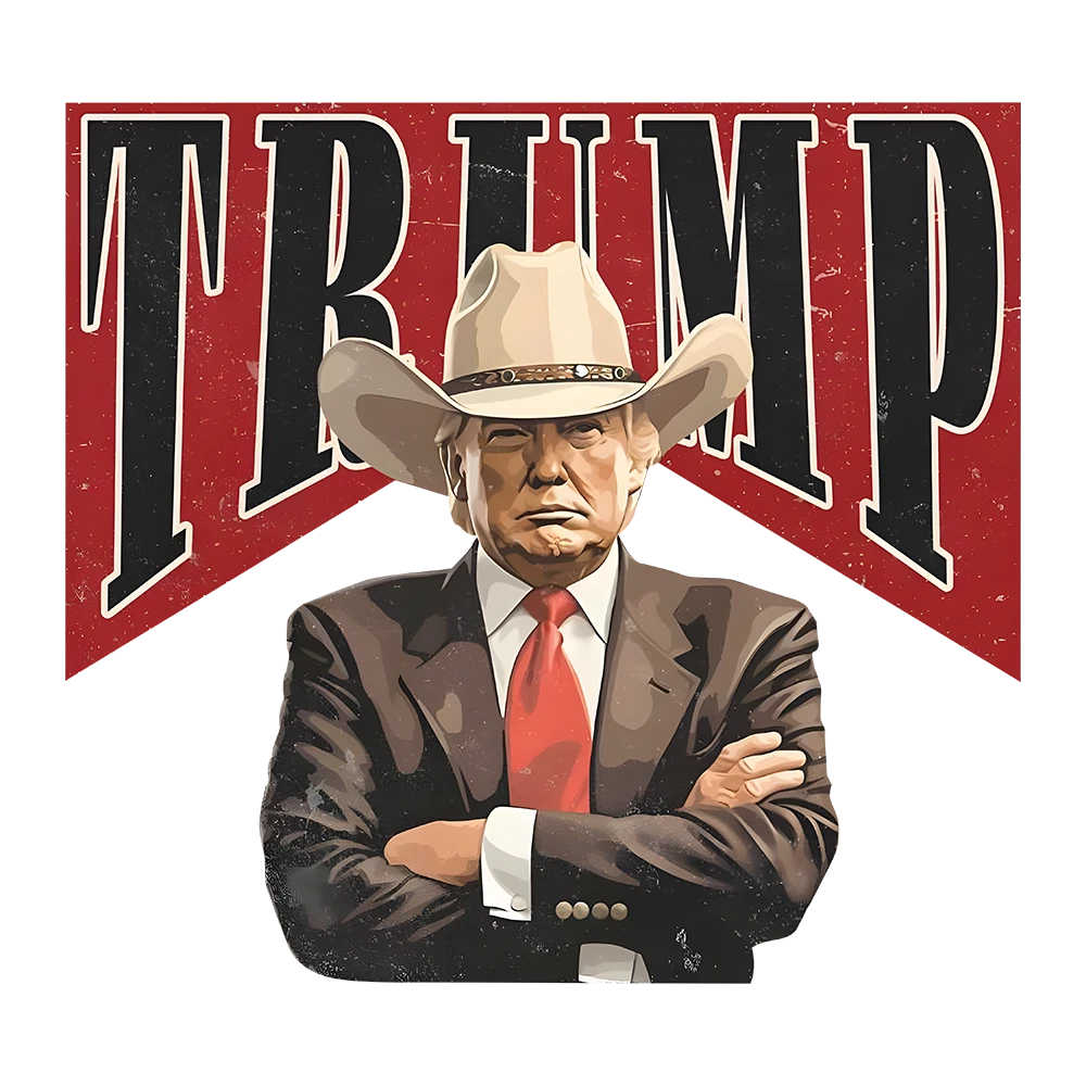 Texan - Donald Trump - DTF Transfer